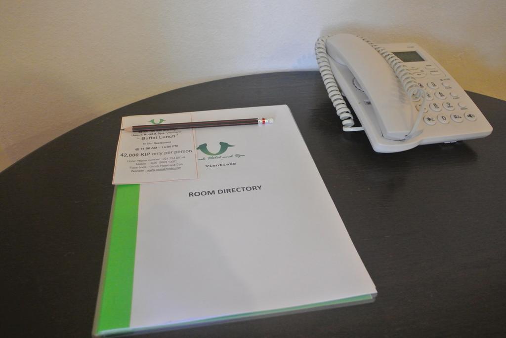 New Usouk Boutique Hotel Vientiane Bagian luar foto